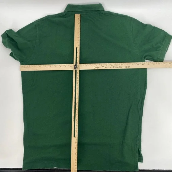 Polo Ralph Lauren Shirt Mens XL Green Double Big Pony NY 1967 Preppy Equestrian - Picture 11 of 12